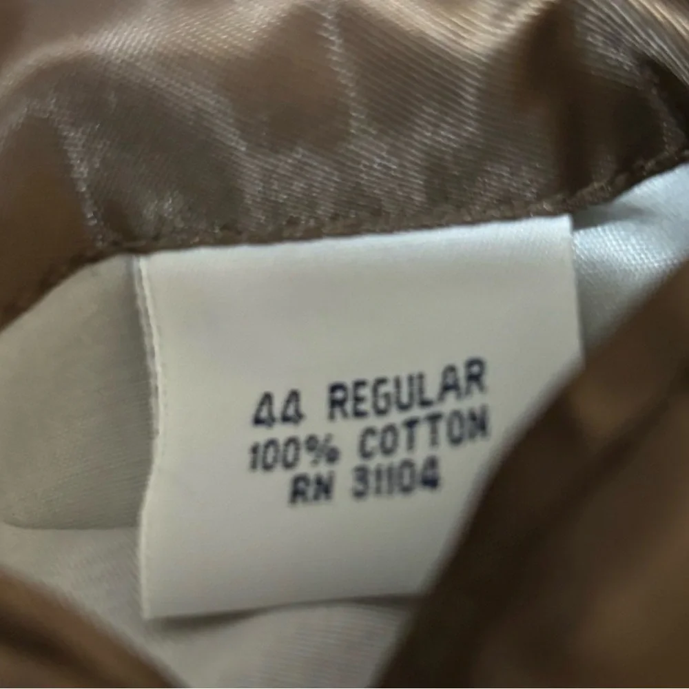Meeting Street 44R Cotton Brown Corduroy Blazer Sport Coat Suit Jacket